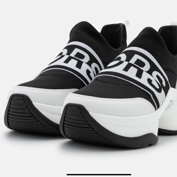 MICHAEL KORS Olympia KORS Nylon Blend Slip-On Trainer - Picture 3 of 13